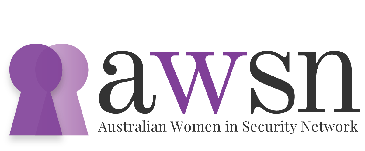 Logo of Australian Women in Security Network